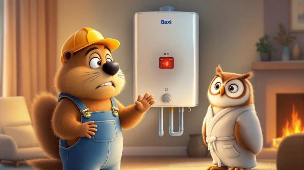 baxi boiler e109 error explanation