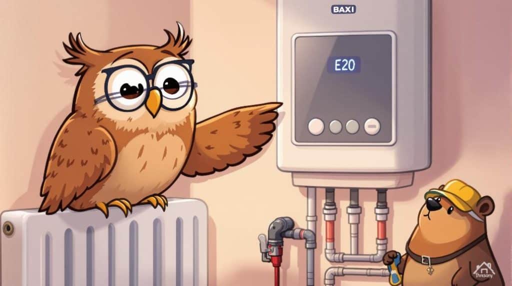 baxi boiler e20 error explained