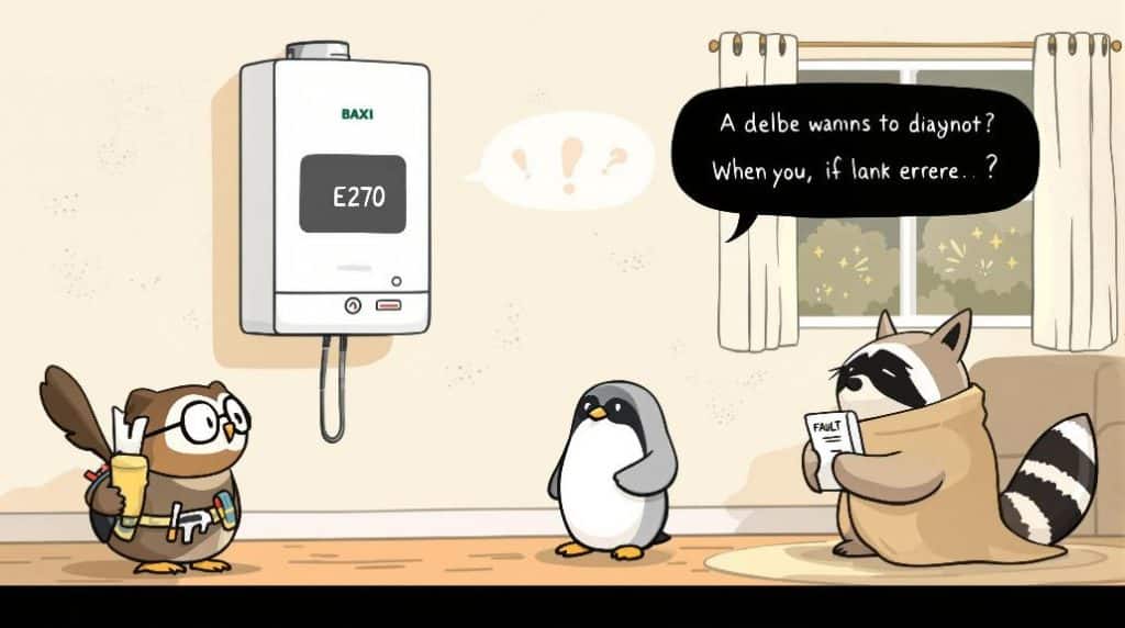 baxi e270 fault code explained