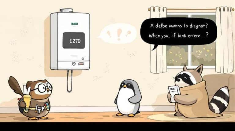 baxi e270 fault code explained