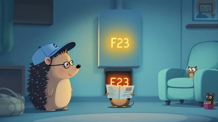 glow worm f23 fault explained