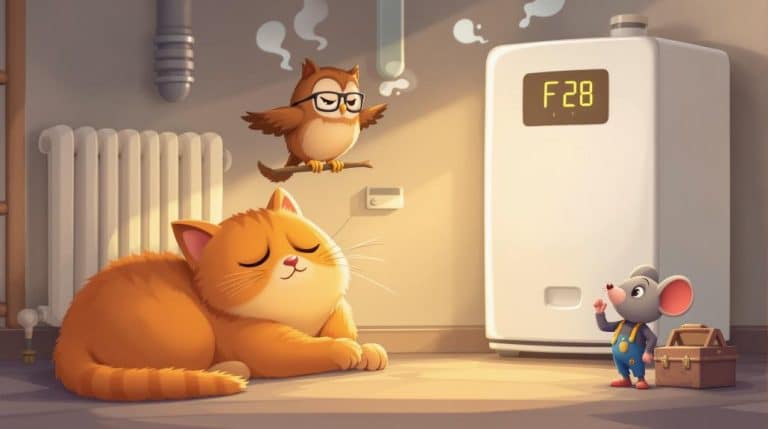 glow worm f28 fault explanation