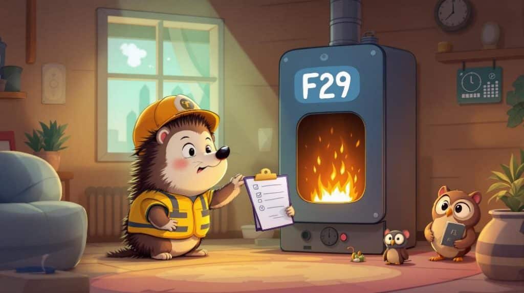 glow worm f29 fault explained