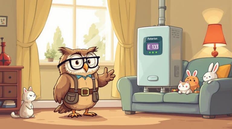 potterton boiler e133 error