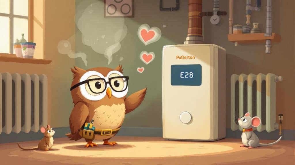 potterton boiler e28 error