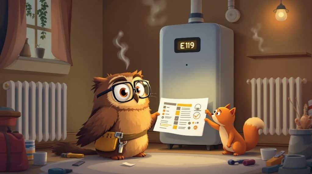 potterton e119 fault code