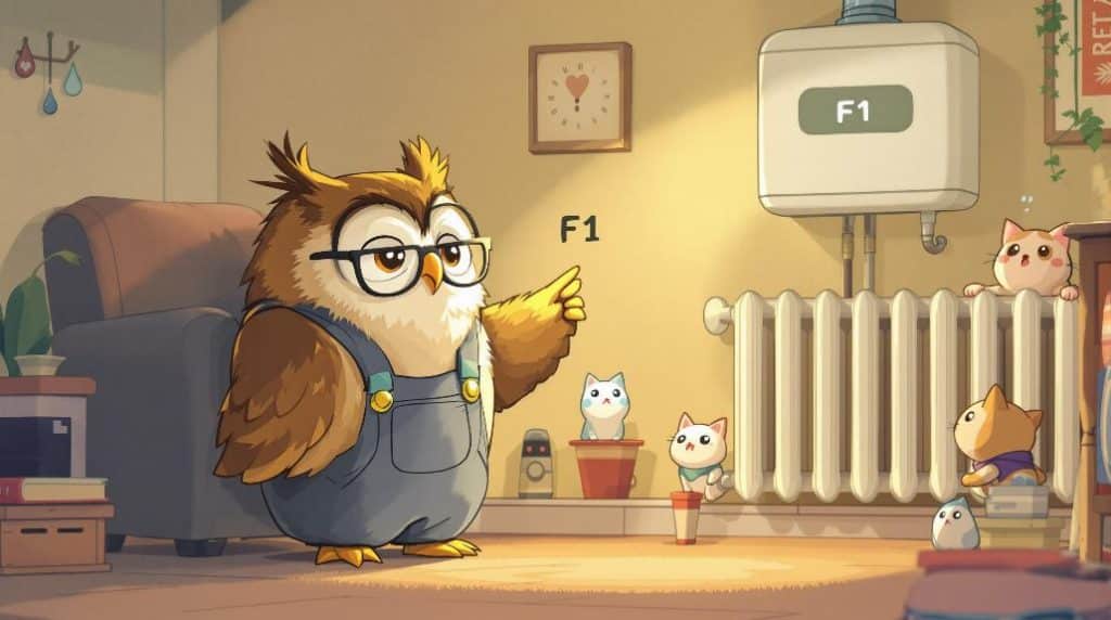 vaillant f1 fault code