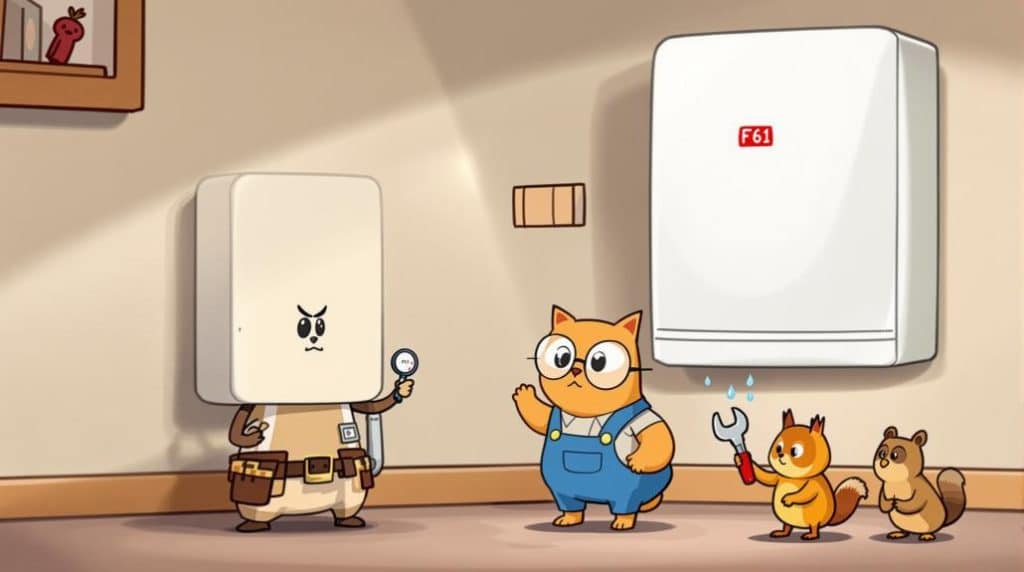 vaillant f61 fault code