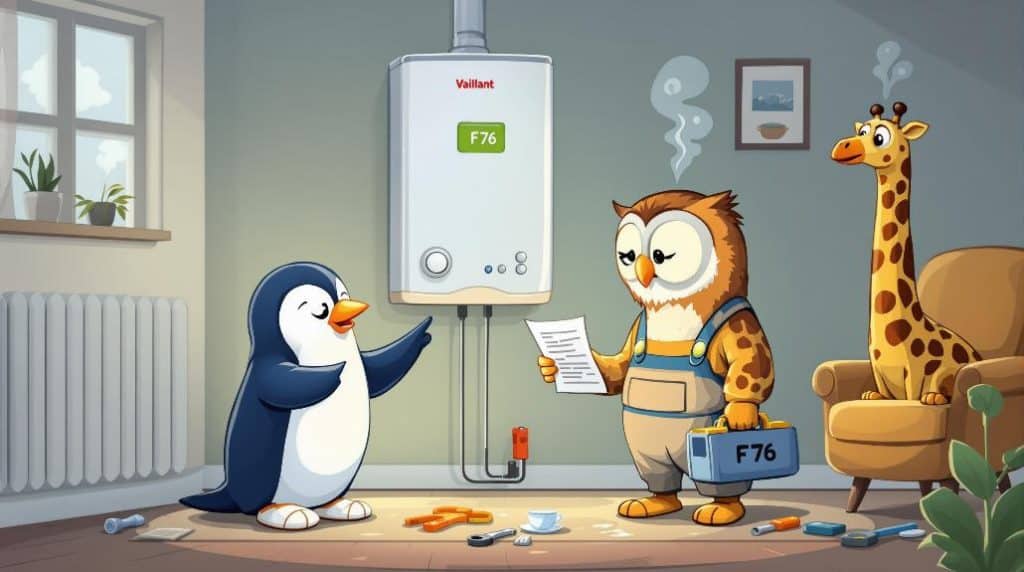 vaillant f76 fault explanation