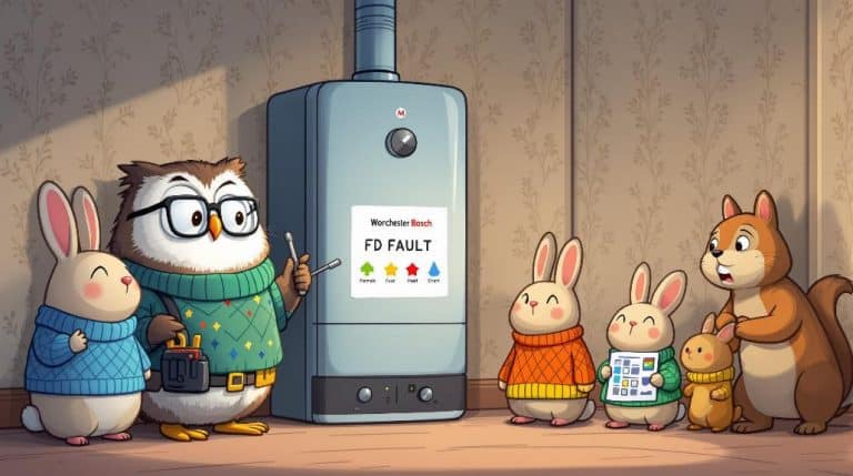 worcester bosch boiler fault