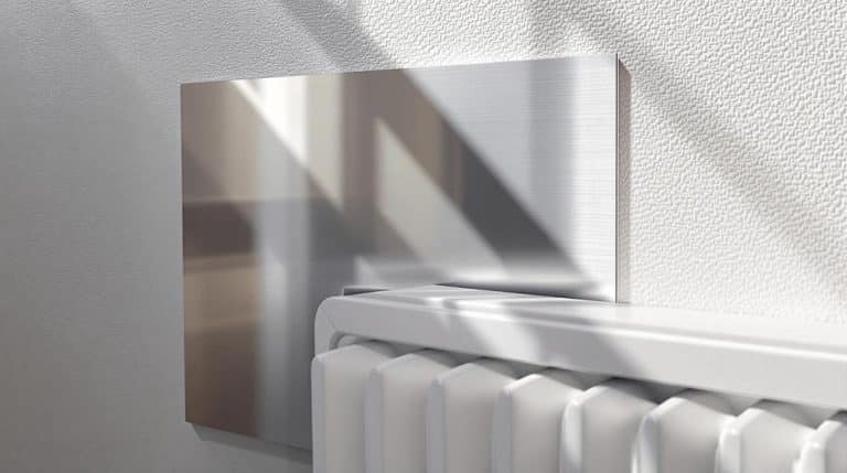 radiator heat reflection tips