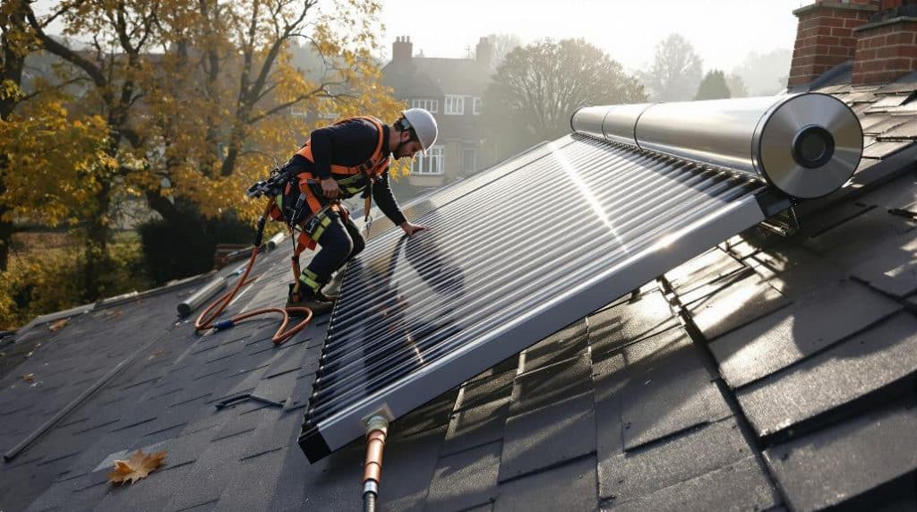 solar water heater installation guide