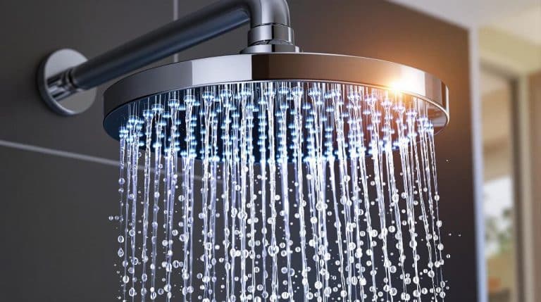water saving shower head options